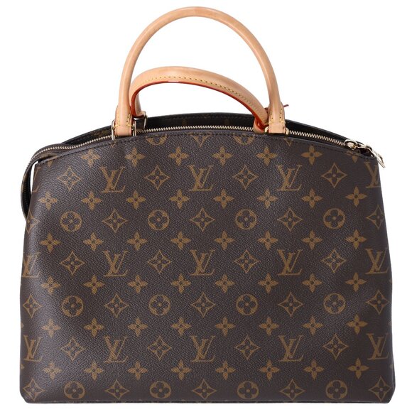 Louis Vuitton Grand Palais MM Monogram Handbag M45898 Brown Canvas - Picture 4 of 9